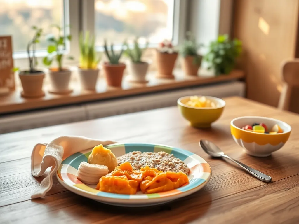 Śniadanie dla 6 miesięcznego dziecka – co podawać i jak przygotować?