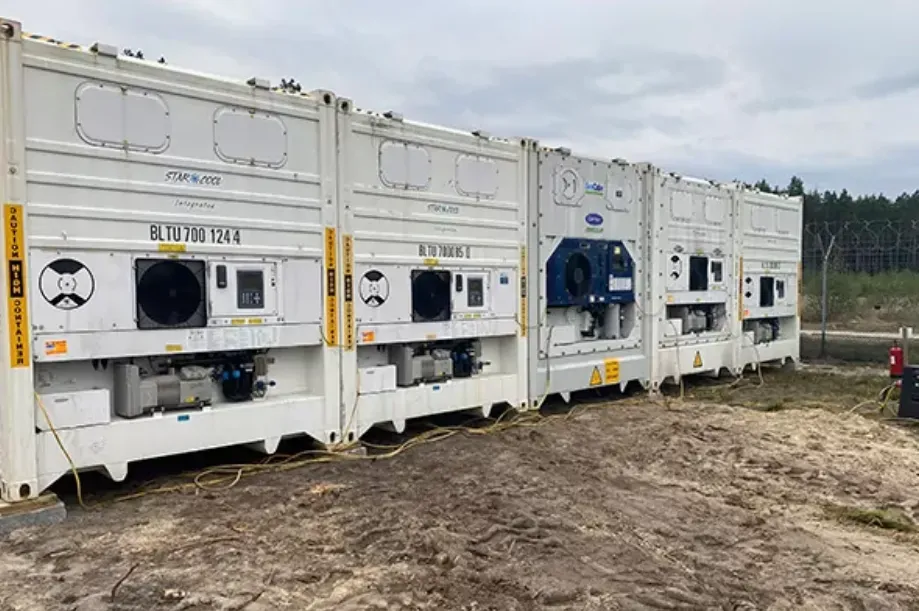 Chłodnia w kontenerze