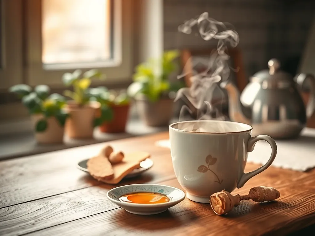 Herbata z imbirem – na co pomaga i jak ją przygotować?