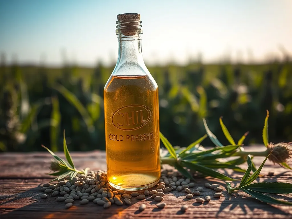 Olej konopny tłoczony na zimno - jak powstaje?